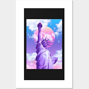 Liberty Statue Posters and Art